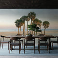 Sunset Palms Lookout Mural Wallpaper - room preview 05