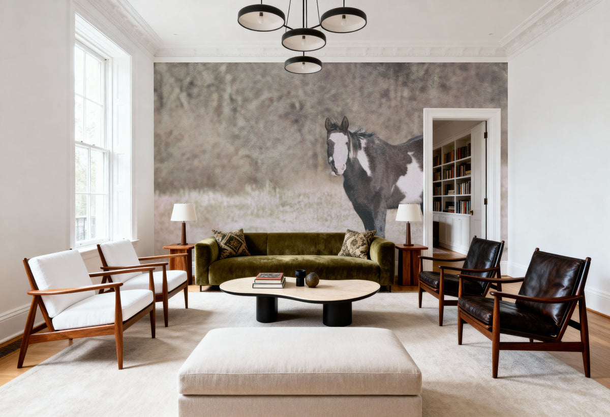 Sunny Field II Mural Wallpaper - room preview 05