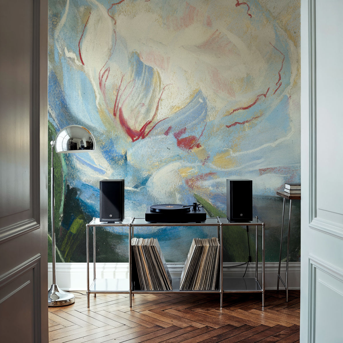 Peony I Mural Wallpaper - room preview 05