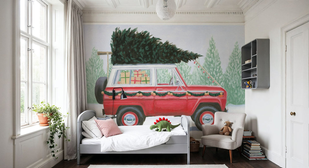 Round the Tree Mural Wallpaper - room preview 05