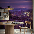 Twilight Castle Panorama Mural Wallpaper - room preview 05