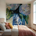 August Blooms Mural Wallpaper - room preview 05