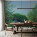 Charlottes Lupine Field Mural Wallpaper - room preview 05