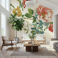 Elegant Floral I Mural Wallpaper - room preview 05