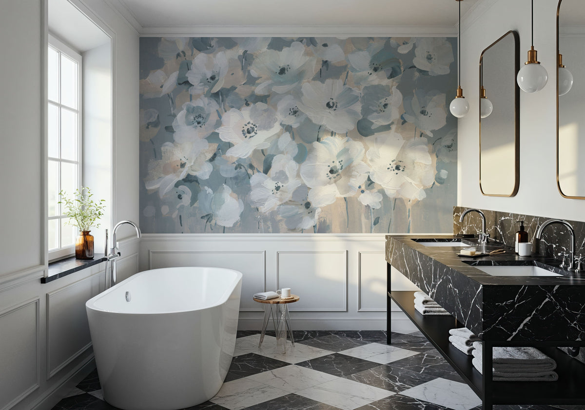 Breezy Blooms Mural Wallpaper - room preview 05