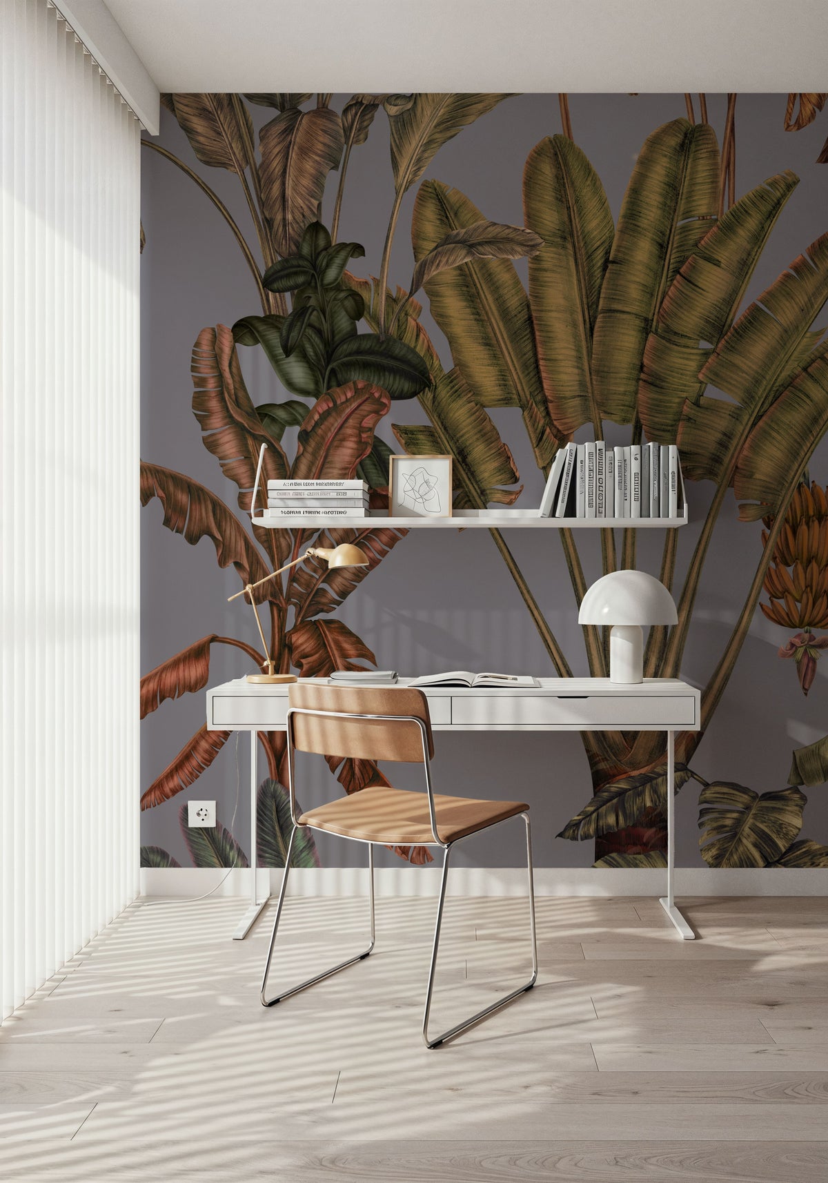 Banana Grove, Stone Mural Wallpaper - room preview 05