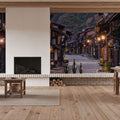 Narai-juku Streets Mural Wallpaper - room preview 05
