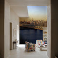 Golden Bridge Horizon Mural Wallpaper - room preview 05