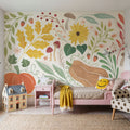 Mod Harvest Mural Wallpaper - room preview 05