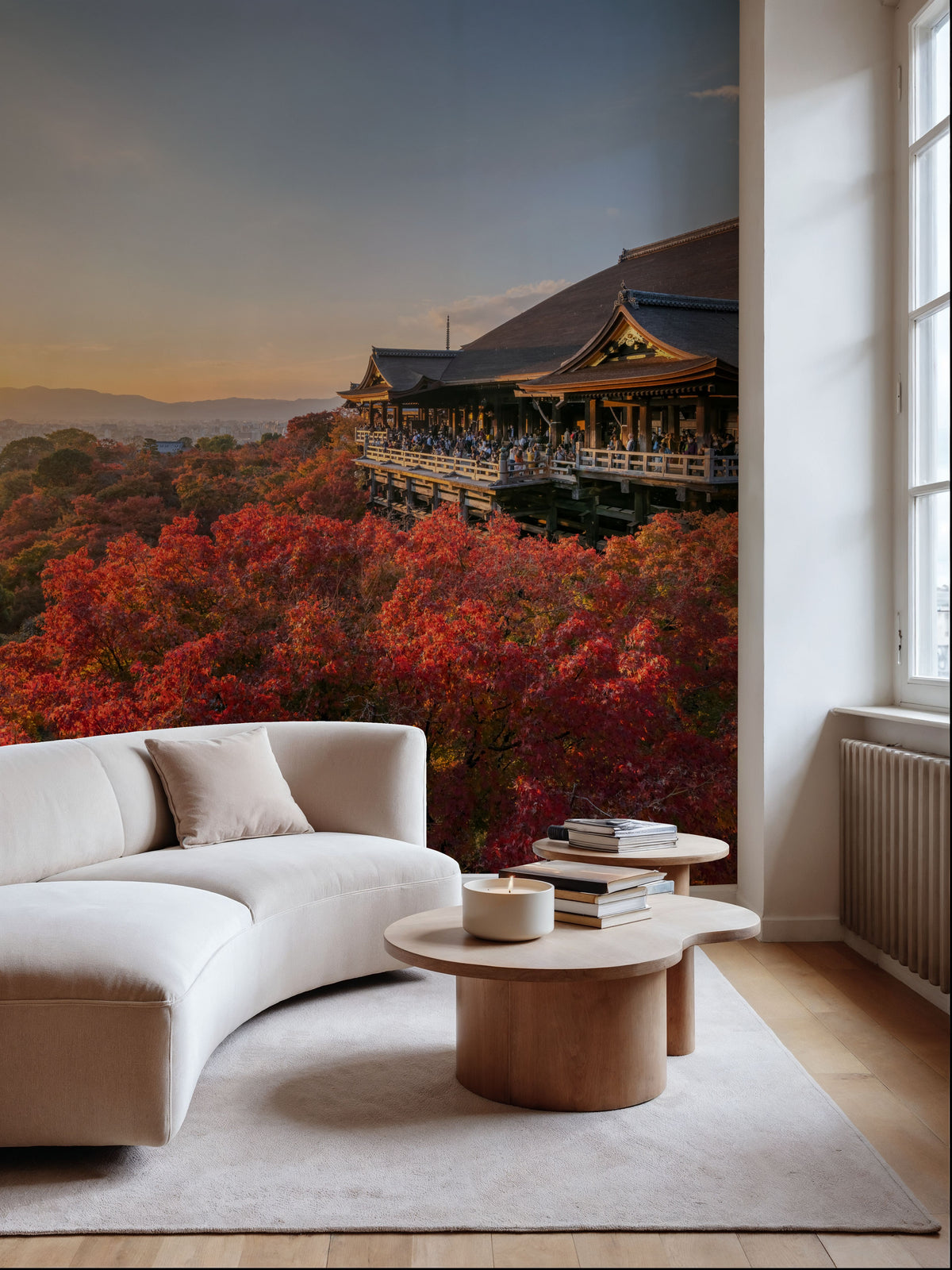 Kiyomizu-dera Temple Mural Wallpaper - room preview 05