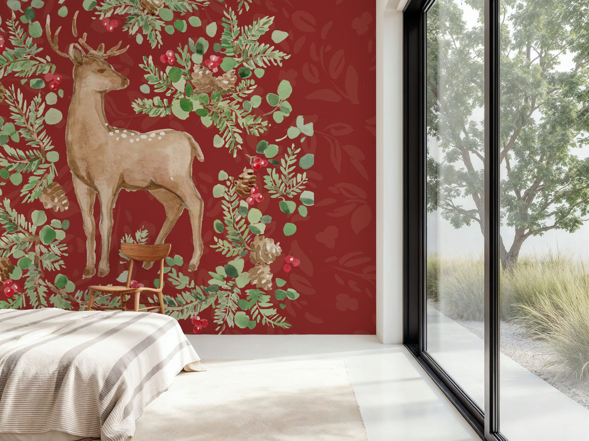 Nordic Winter II Mural Wallpaper - room preview 05