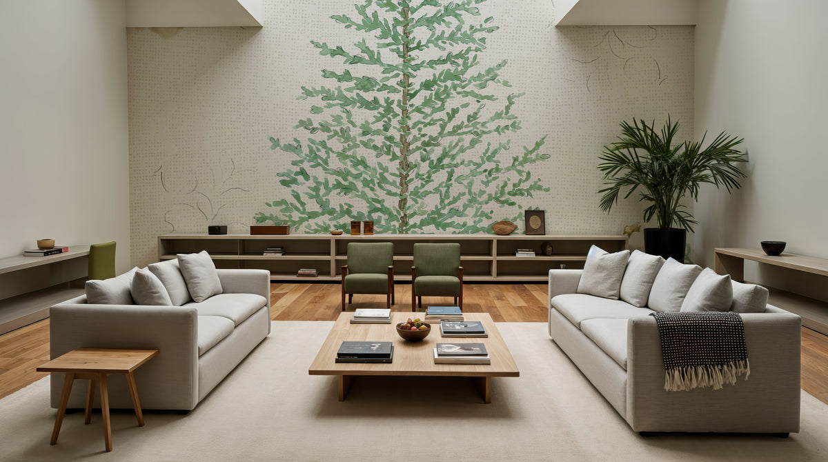 Holiday Traditions IV Mural Wallpaper - room preview 05