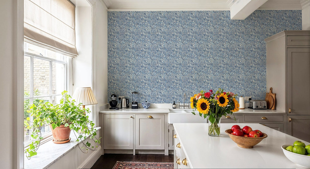 Cortex Ocean Mural Wallpaper - room preview 05