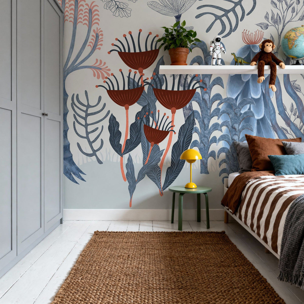 Purpurea Trees Mural Wallpaper - room preview 05