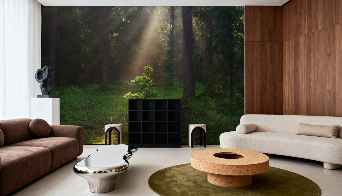 All Alone Tree Mural Wallpaper - room preview 06