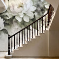 Peony Melody Green Mural Wallpaper - room preview 05