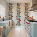 The Rambling Rose Mural Wallpaper - room preview 05