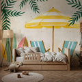 Beach Day I Mural Wallpaper - room preview 05