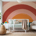Ocean Rainbow Mural Wallpaper - room preview 05