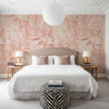 Leaves on Mars Mural Wallpaper - room preview 05