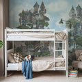 Treehouse Neighborhood Mural Wallpaper - room preview 05