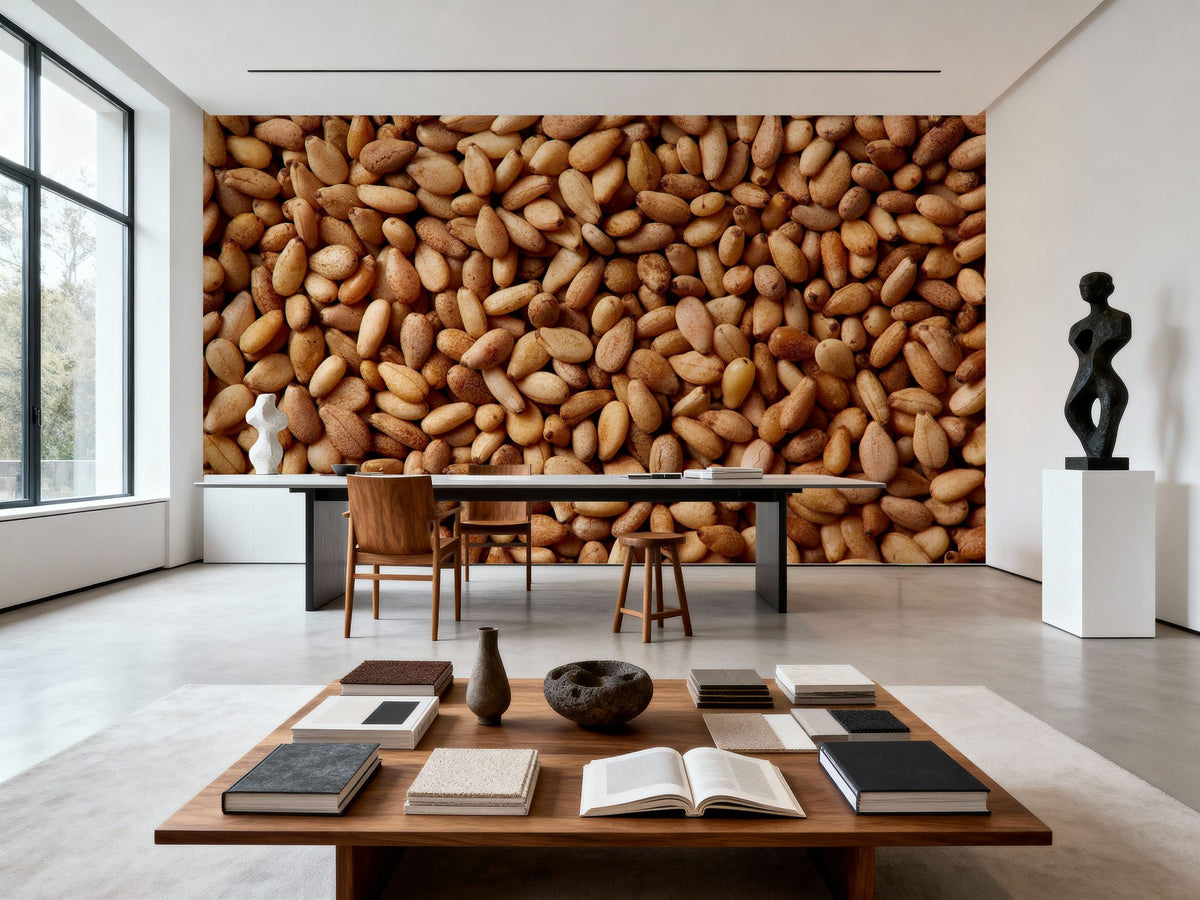 Pine Nut Harvest Mural Wallpaper - room preview 05