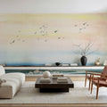 Sunset Shore Mural Wallpaper - room preview 05