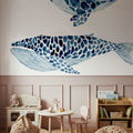 Two Whales Mural Wallpaper - room preview 05