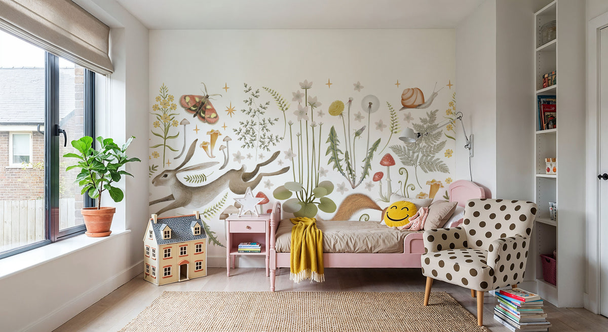Fantasy Forest - Bright Mural Mural Wallpaper - room preview 05