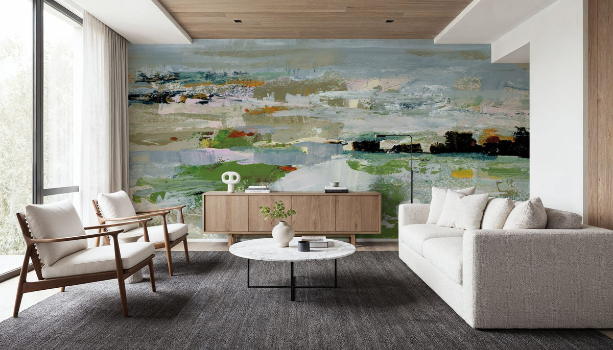 Mossy Shore Mural Wallpaper - room preview 05