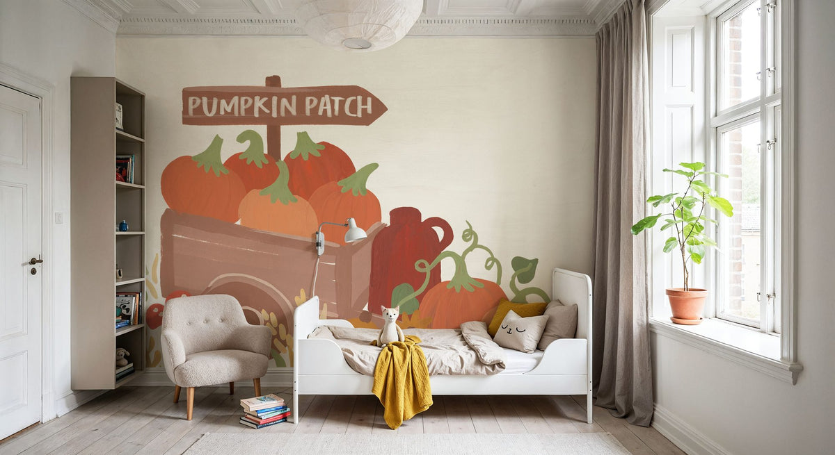 Autumn Days XII Mural Wallpaper - room preview 05