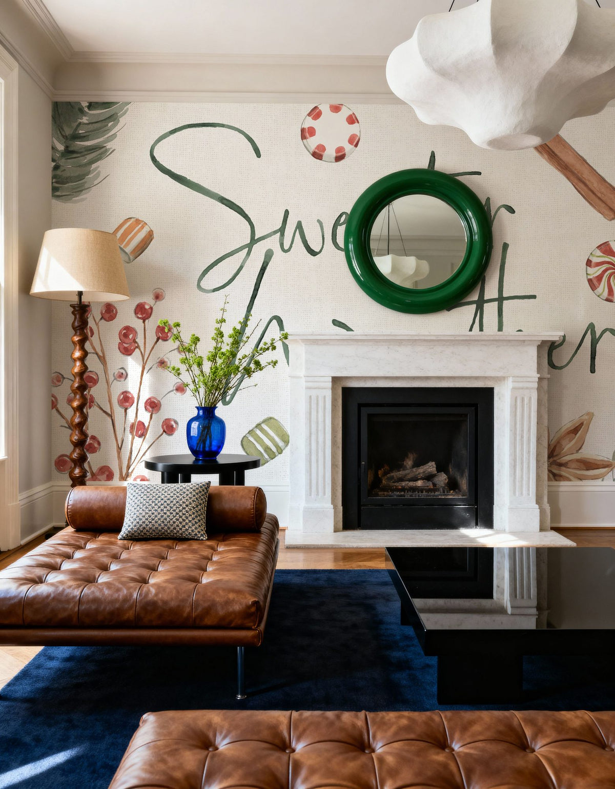 Winter Warmth V Mural Wallpaper - room preview 05