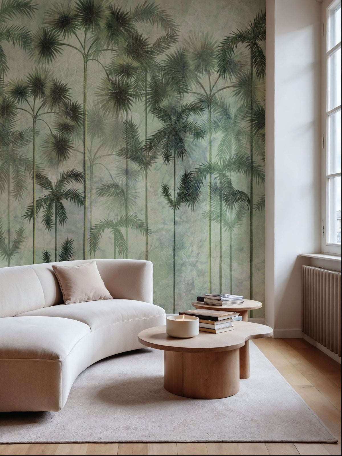 Tropical Trees Mural Wallpaper - room preview 05