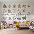 Pumpkins and Paws IV Mural Wallpaper - room preview 05