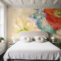 Contemporary Flower II Mural Wallpaper - room preview 05