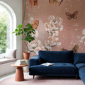 Flutter and Bloom III Mural Wallpaper - room preview 05