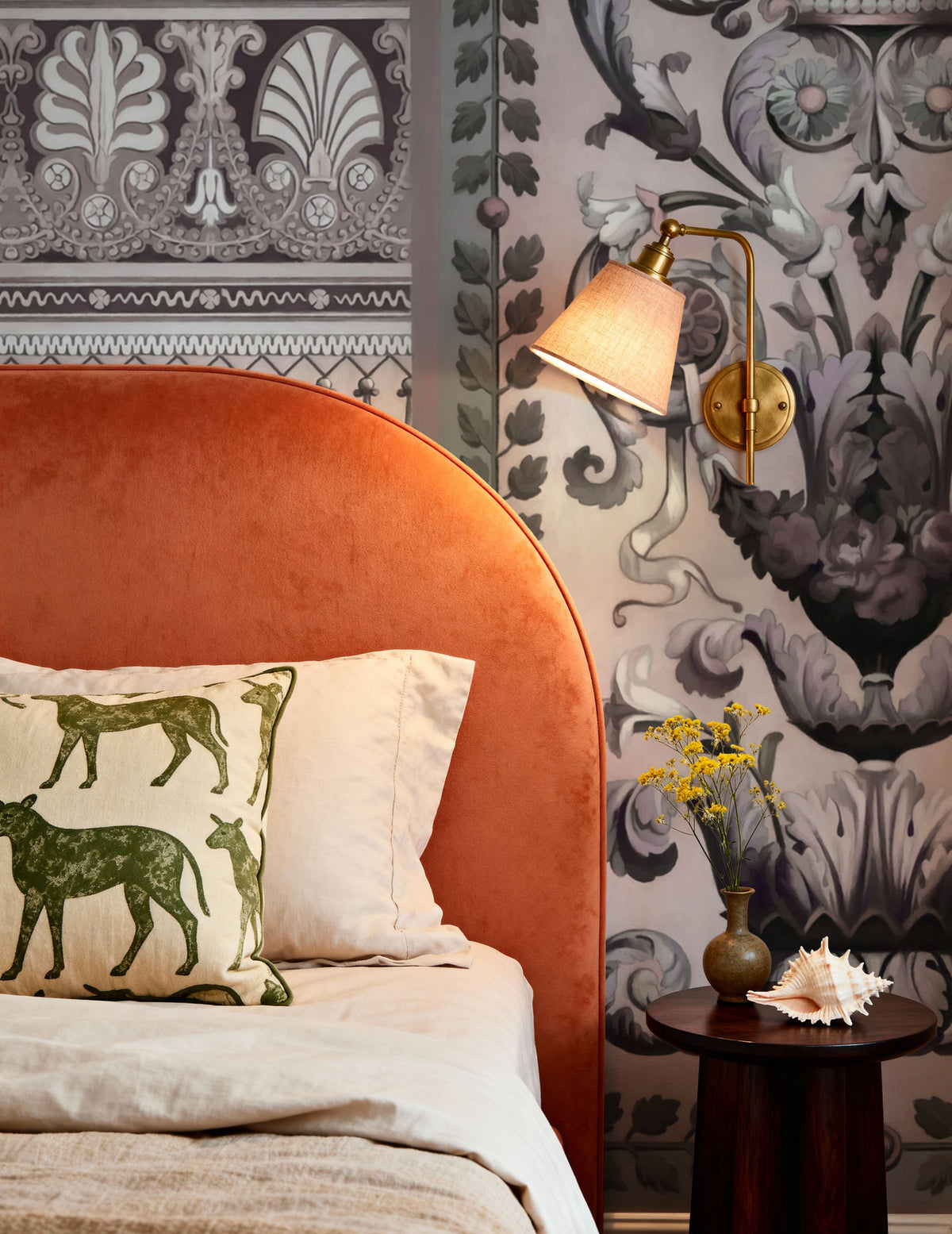 Flower Mountain, Rose Mural Wallpaper - room preview 05