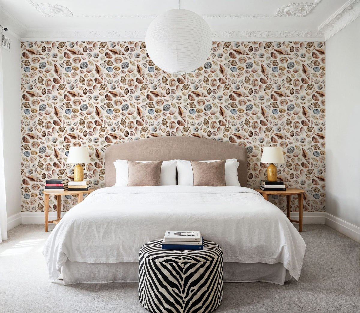 Beach Finds Mural Wallpaper - room preview 05