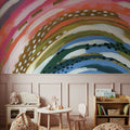 Rainbow Splash Mural Wallpaper - room preview 05