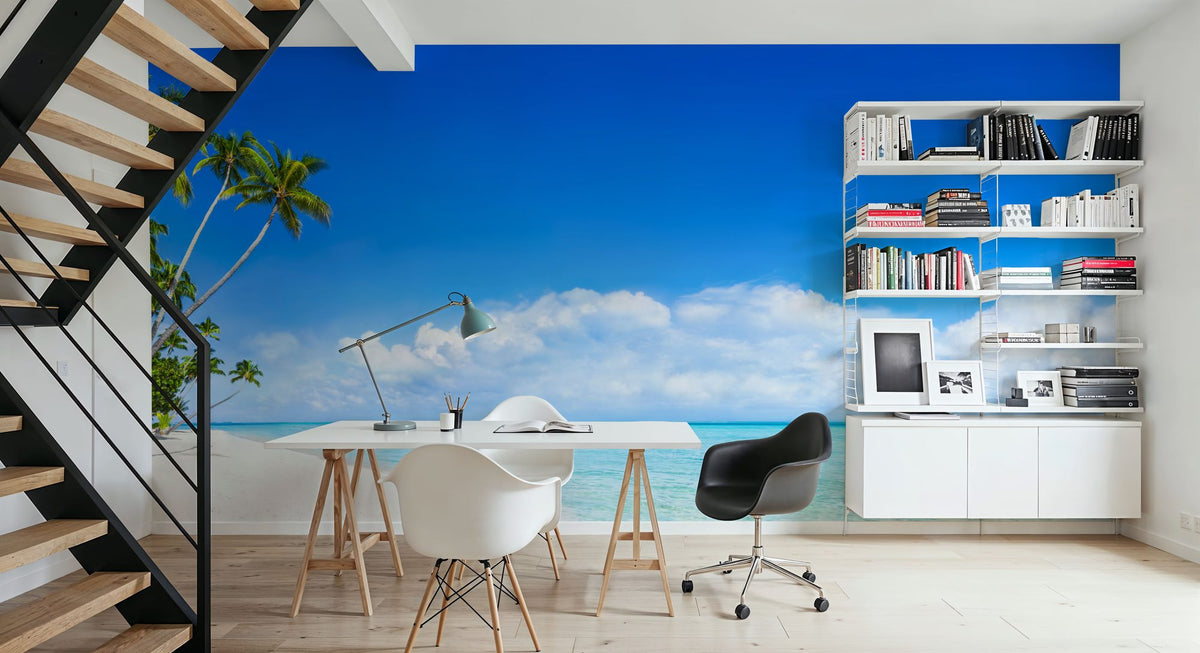 Tropical Beach, Bora Bora Mural Wallpaper - room preview 05