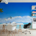 Tropical Beach, Bora Bora Mural Wallpaper - room preview 05