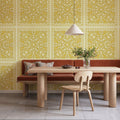 Mission Cement Tiles, Sunflower Mural Wallpaper - room preview 05