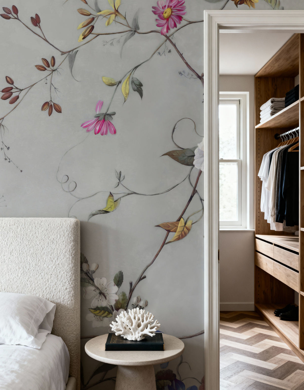 Floral Heaven, Vibrant Mural Wallpaper - room preview 05