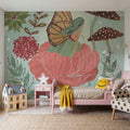 Floralscape Fairies II Mural Wallpaper - room preview 05