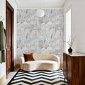 White Forest Treetops Mural Wallpaper - room preview 05