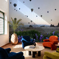 Lavender Balloon Journey Mural Wallpaper - room preview 05