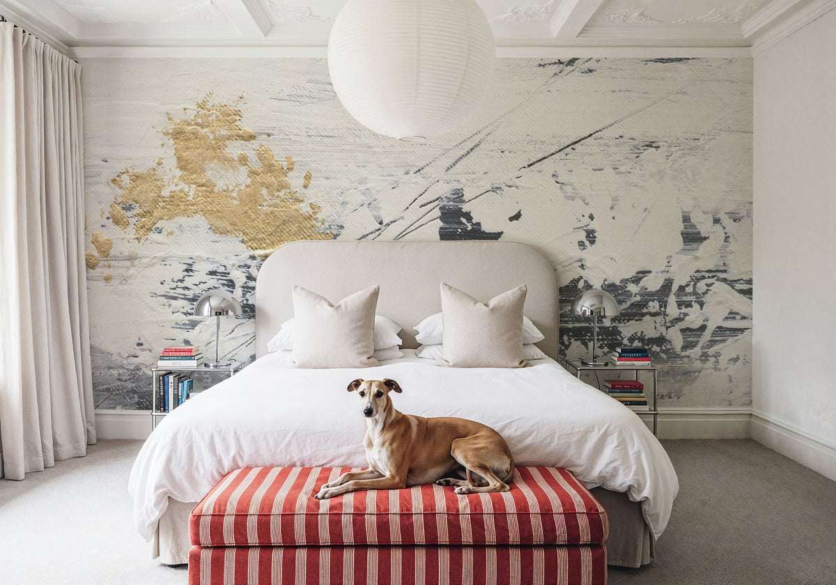 Textured Bright II Mural Wallpaper - room preview 05