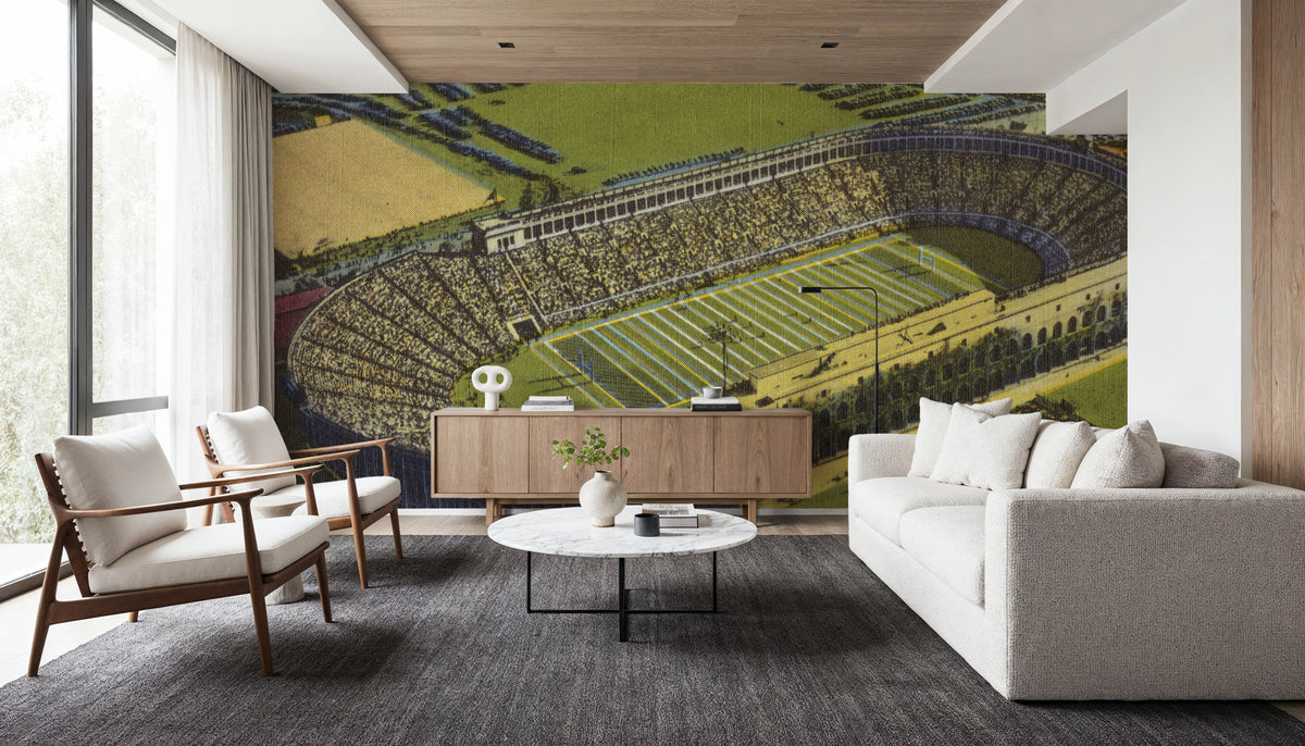 Greetings From the Field Mural Wallpaper - room preview 05