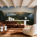 Le Morne Brabant Mountain Mural Wallpaper - room preview 05