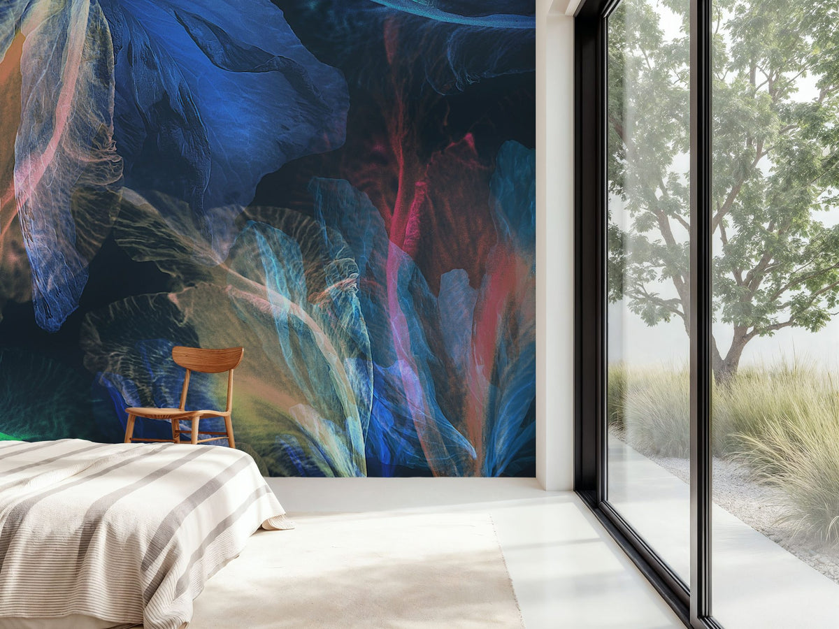 Ocean Garden Mural Wallpaper - room preview 05